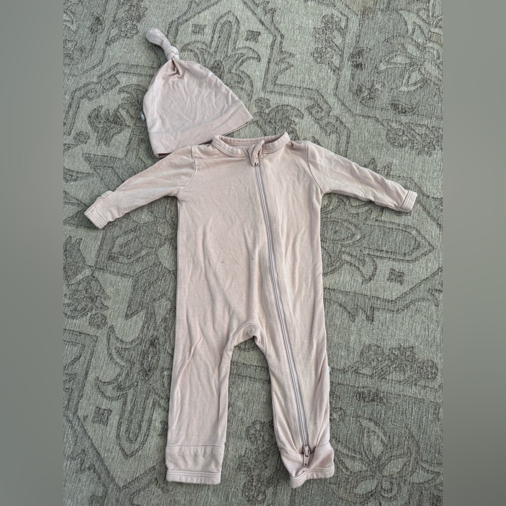 Kyte Baby set - blush 0-3mo